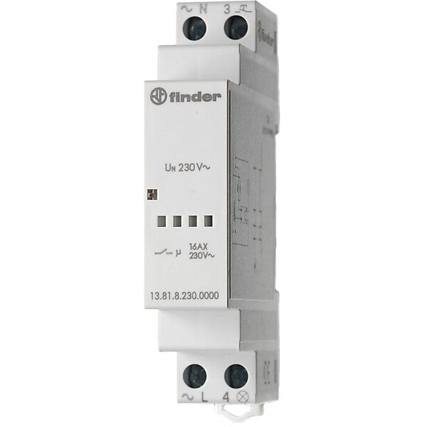 Finder Stromstoßschalter 1S 16A 230VAC 13.81.8.230.0000